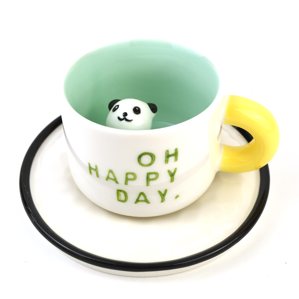 Peeking Panda Mug