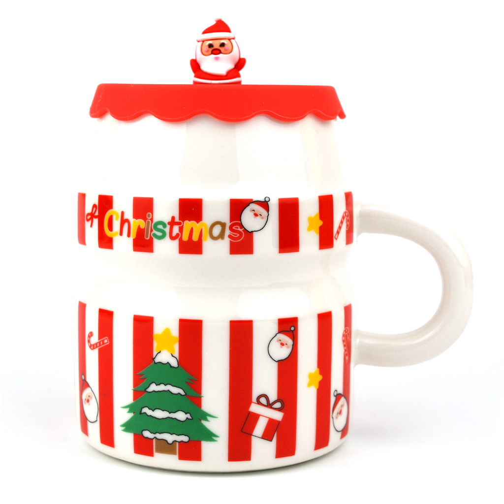 Christmas Mug with Silicon Lid