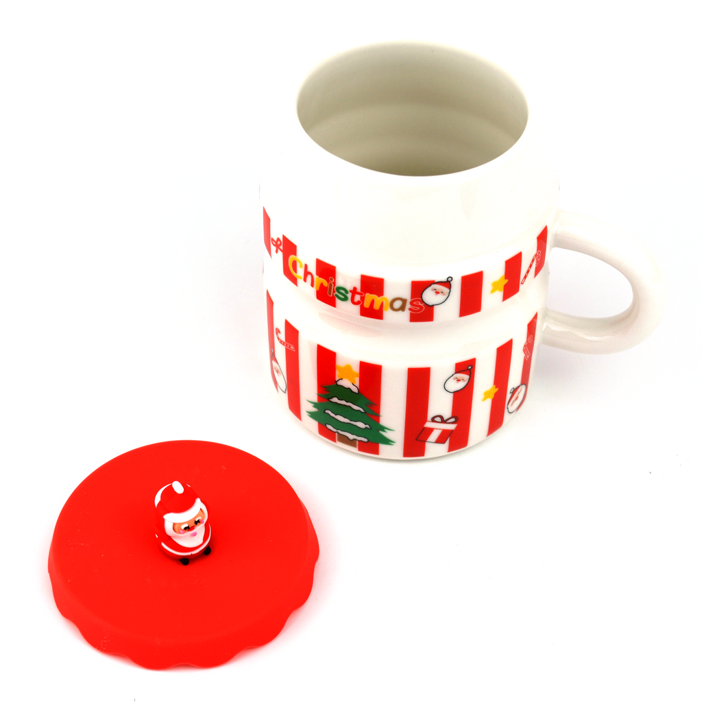 Christmas Mug with Silicon Lid