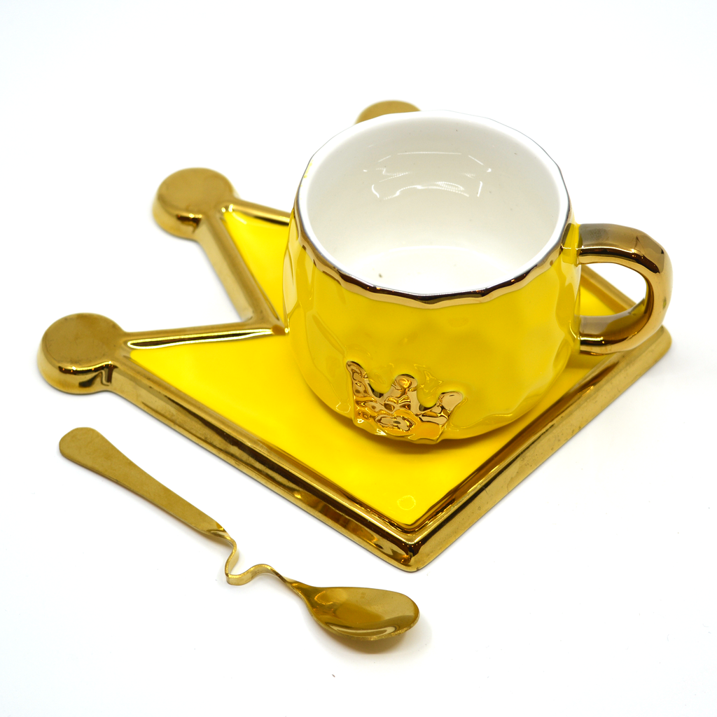 Set of crown mug